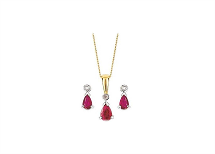 Dual Tone Plated | Fashion Pendant Sets